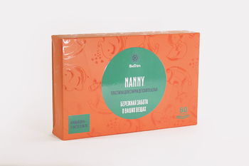 ПЛАСТИНЫ ДЛЯ СТИРКИ ДЕТСКОГО БЕЛЬЯ BIOTRIM NANNY - BIOTRIM (Чистящие средства) - greenwaygoods.ru